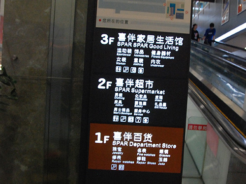 商场标识(7)
